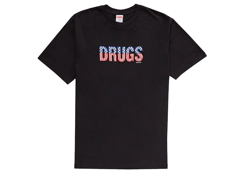 Supreme Drugs Tee Black