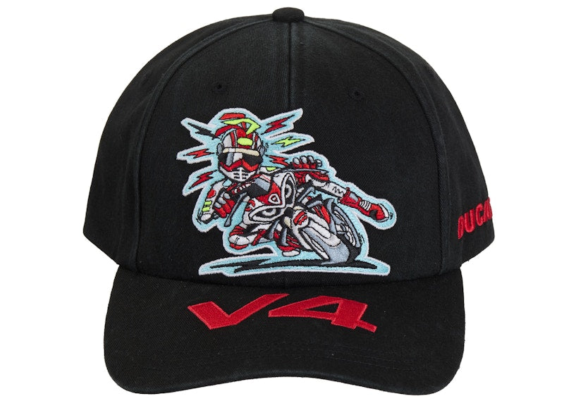 Supreme Ducati 6-Panel Hat Black