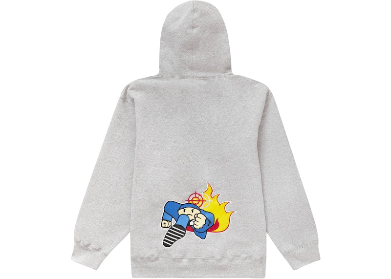 Supreme Dah Shinin' Sweatshirt Heather Grey