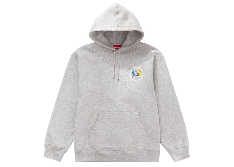 Supreme Dah Shinin' Sweatshirt Heather Grey