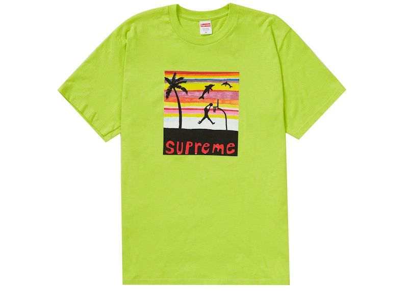 Supreme Dunk Tee Bright Green