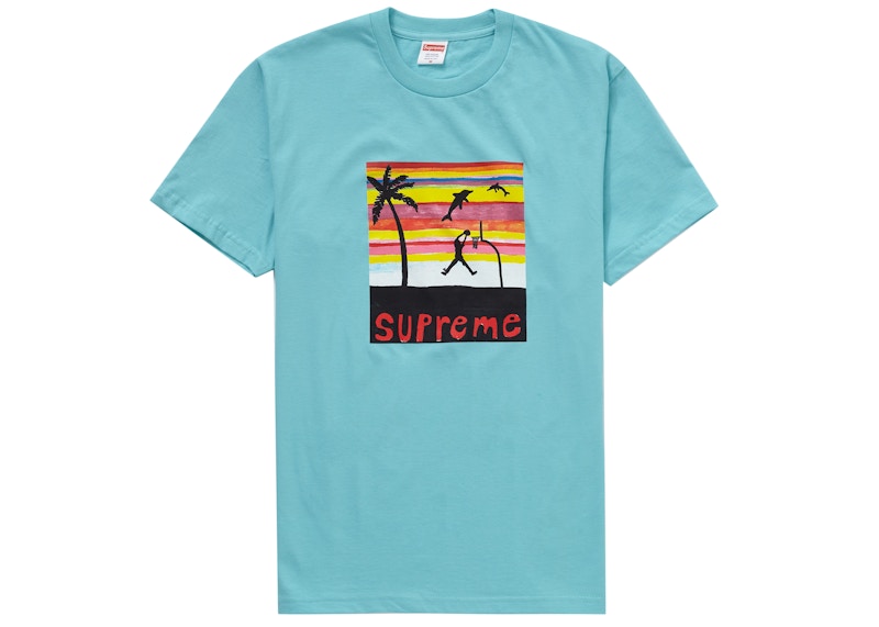 Supreme Dunk Tee Light Teal
