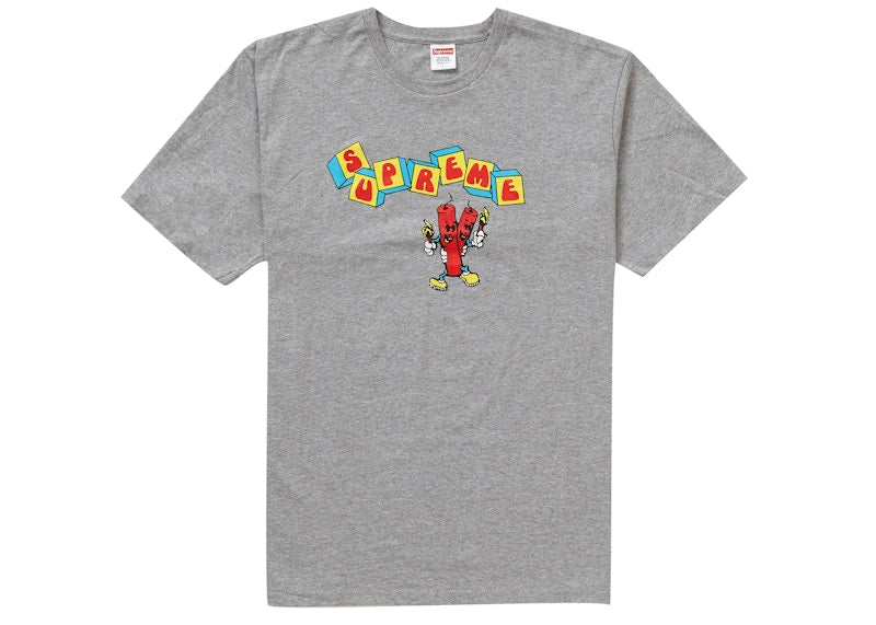 Supreme Dynamite Tee Heather Grey