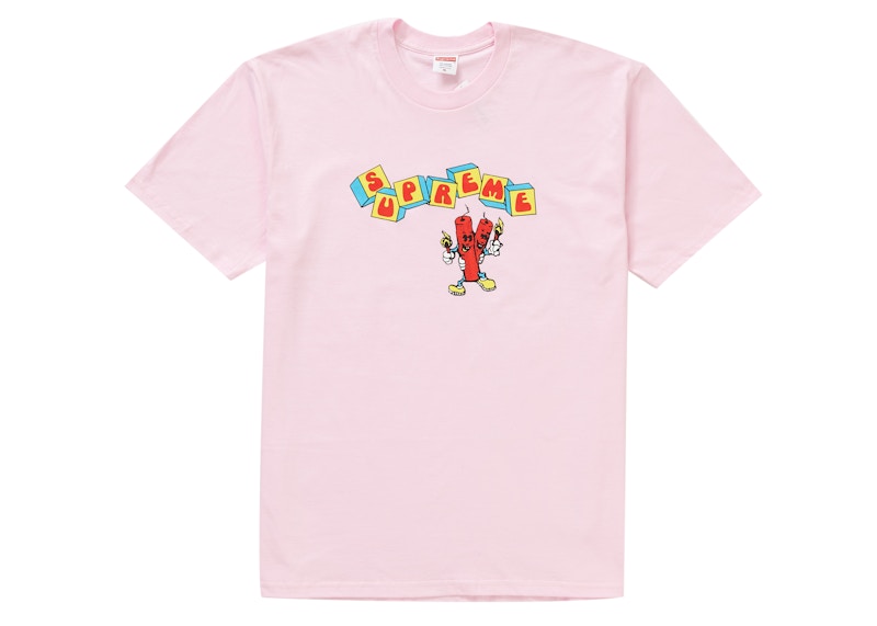 Supreme Dynamite Tee Light Pink