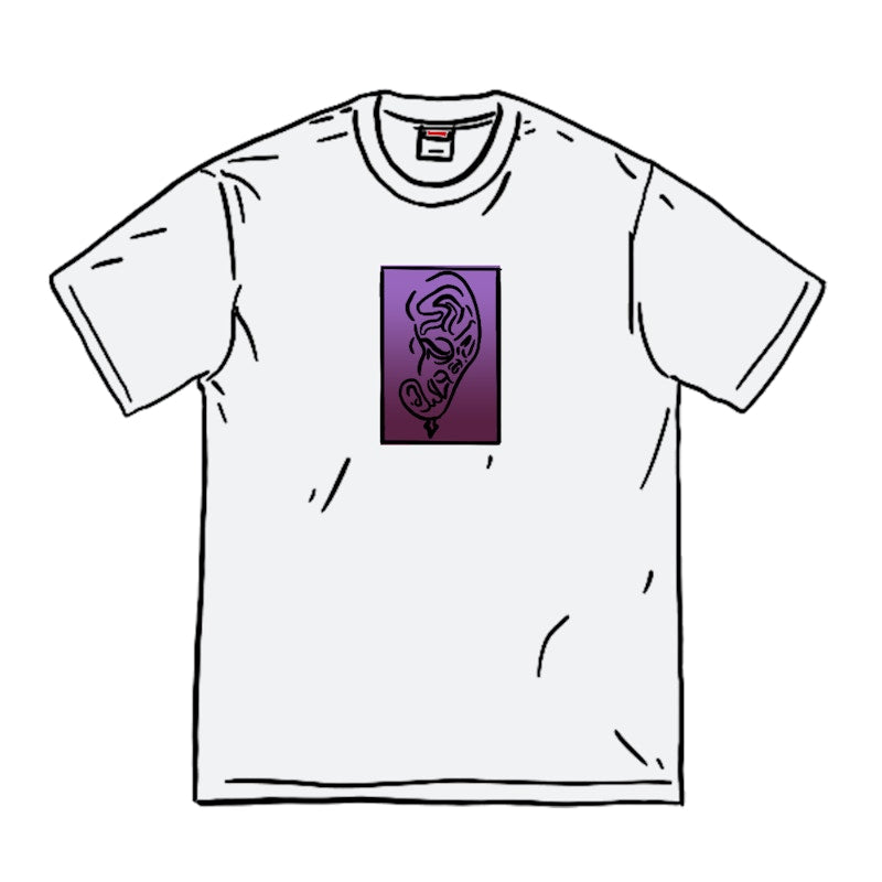Supreme Ear Tee White