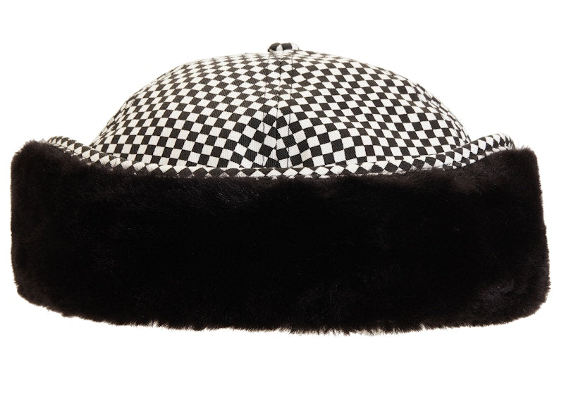 Supreme Earflap 6-Panel Checkerboard
