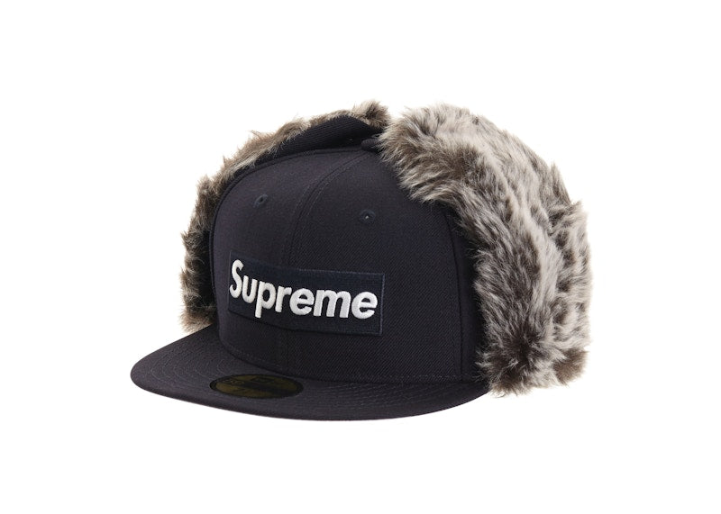 Supreme Earflap New Era Navy