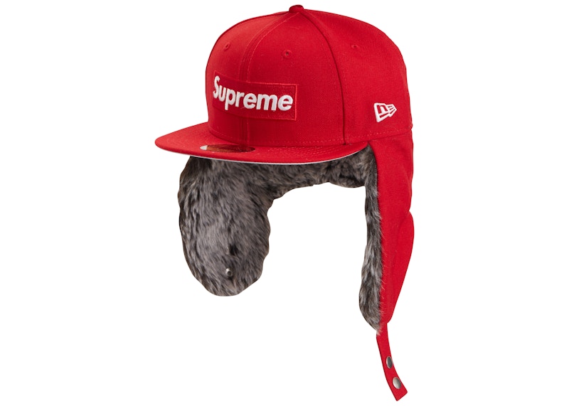 Supreme Earflap New Era Red