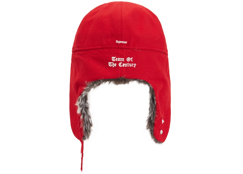 Supreme Earflap New Era Red