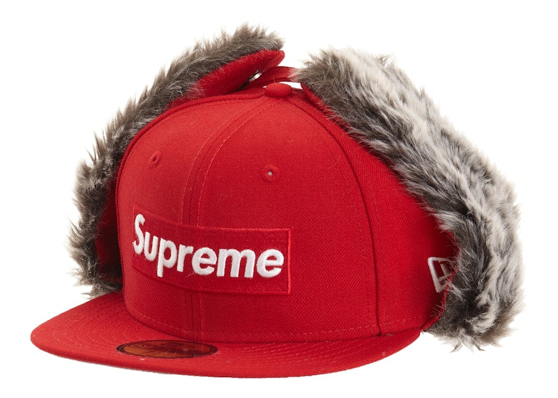 Supreme Earflap New Era Red