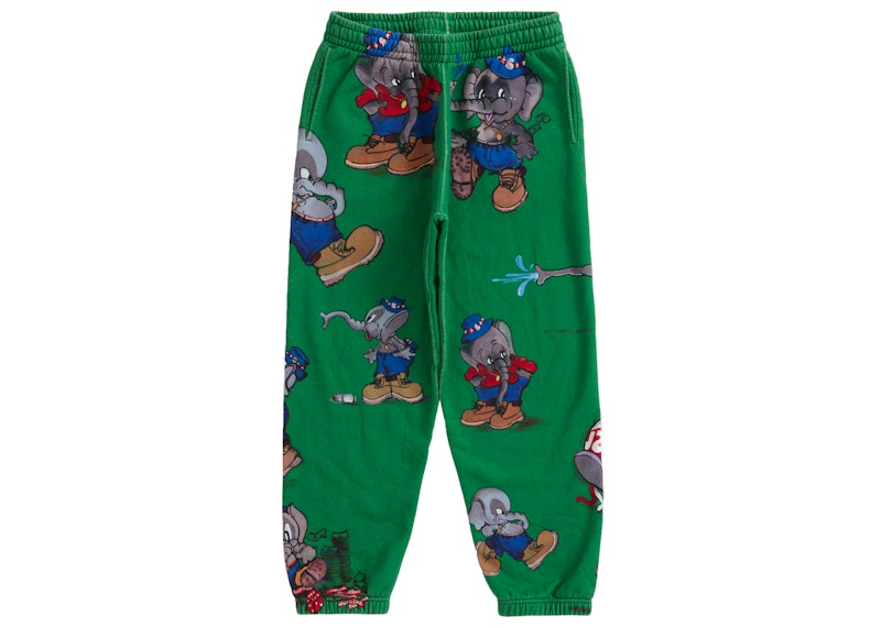 Supreme Elephant Sweatpant Green