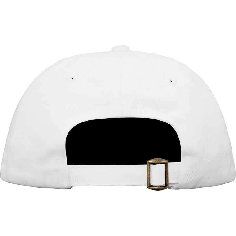 Supreme Embossed Logo 6-Panel White