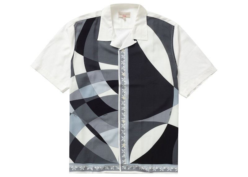 Supreme Emilio Pucci S/S Shirt Black