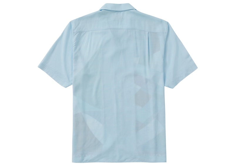 Supreme Emilio Pucci S/S Shirt Blue