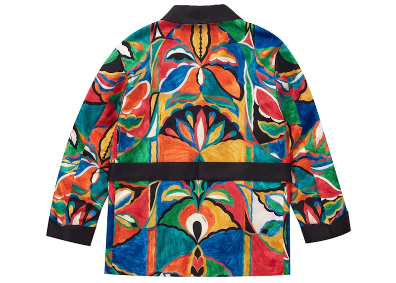 Supreme Emilio Pucci Silk Smoking Jacket Multicolor