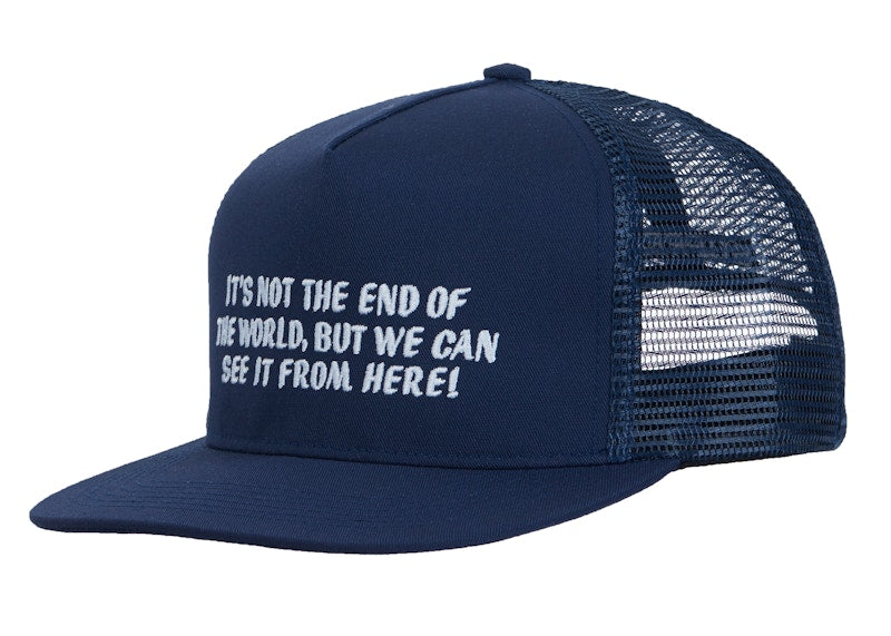Supreme End of the World Mesh Back 5-Panel Navy