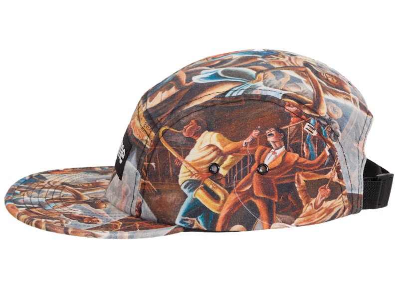 Supreme Ernie Barnes Camp Cap Multicolor