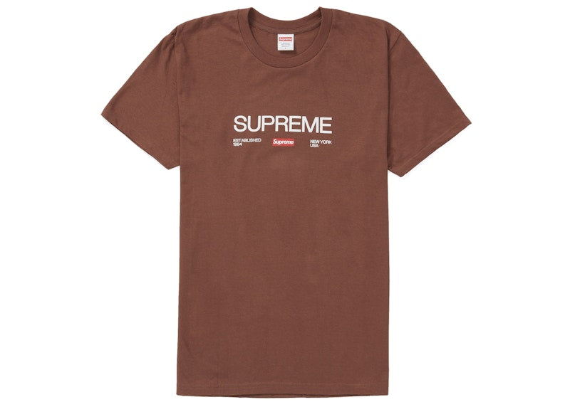 Supreme Est. 1994 Tee Brown