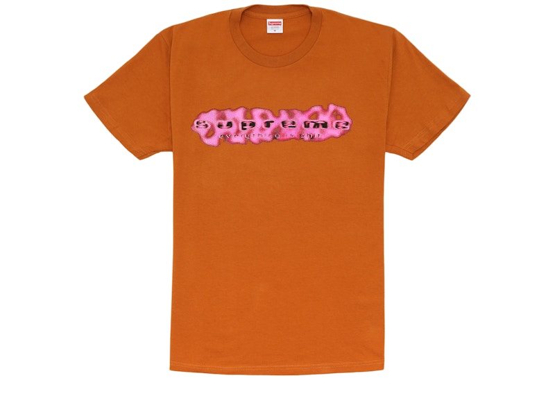 Supreme Everything Is Shit Tee Burnt Orange