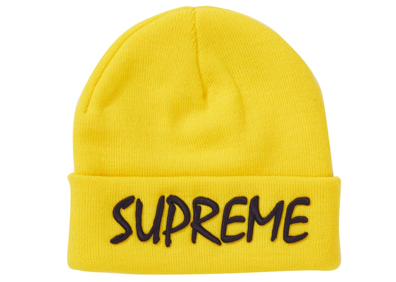 Supreme FTP Beanie Yellow