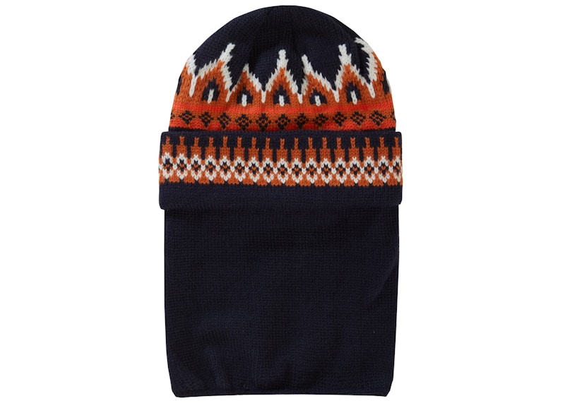 Supreme Facemask Beanie Navy