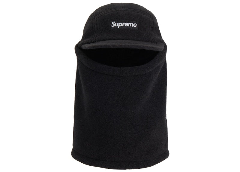 Supreme Facemask Polartec Camp Cap Black
