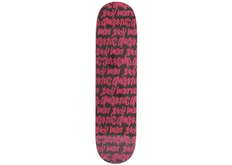 Supreme Fat Tip Skateboard Deck Brown