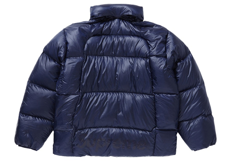 Supreme Featherweight Down Puffer Jacket Navy