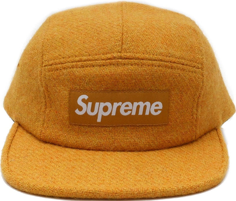 Supreme Featherweight Wool Camp Cap Gold