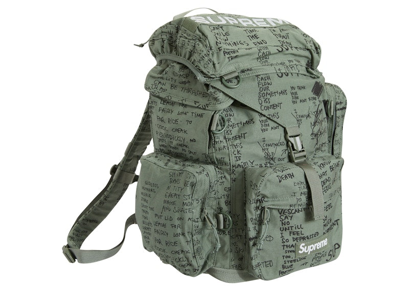 Supreme Field Backpack Olive Gonz