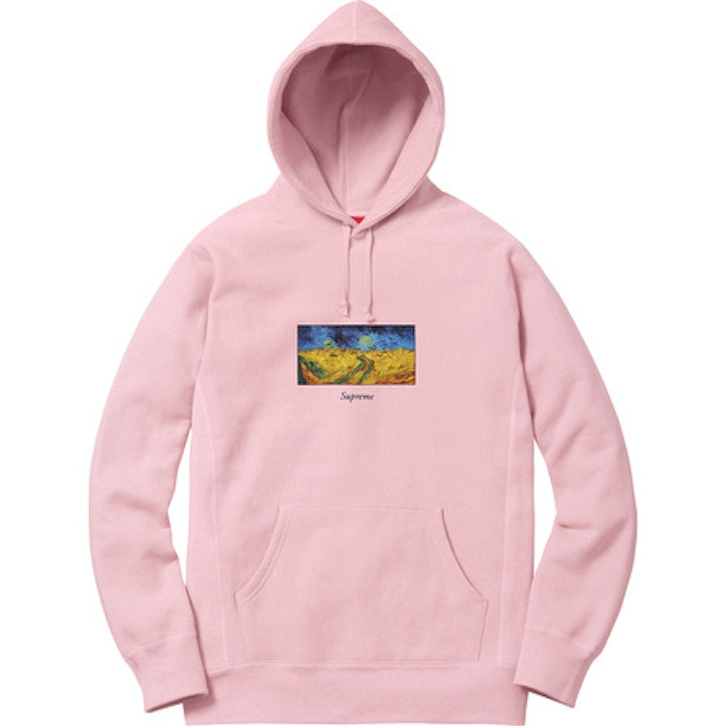 Supreme Field Hooded Sweatshirt Dusty Pink