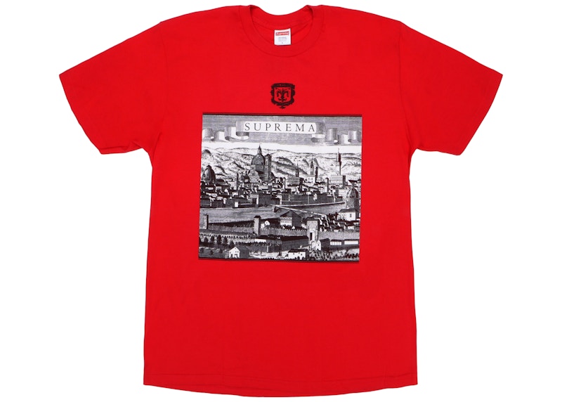 Supreme Fiorenza Tee Red
