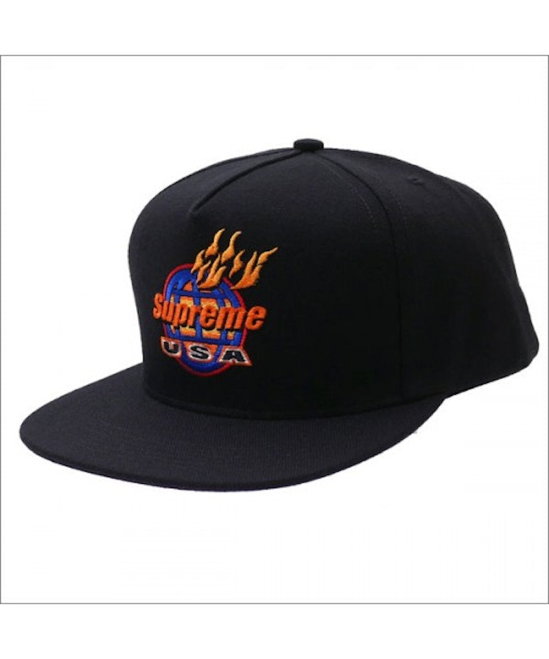 Supreme Fire 5-Panel Black