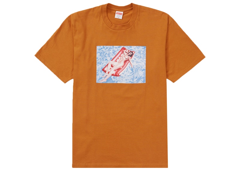 Supreme Float Tee Burnt Orange