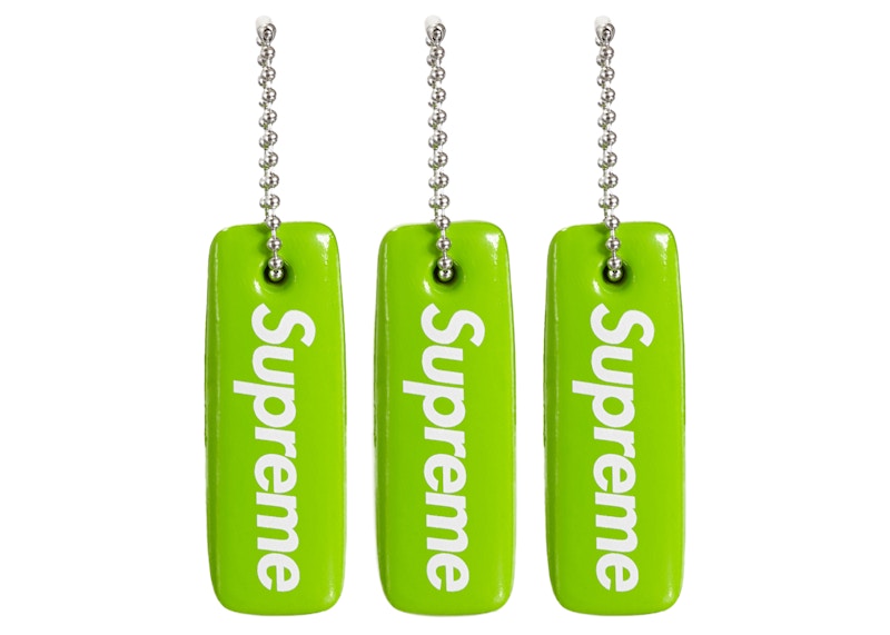 Supreme Floating Keychain (Set of 3) Green