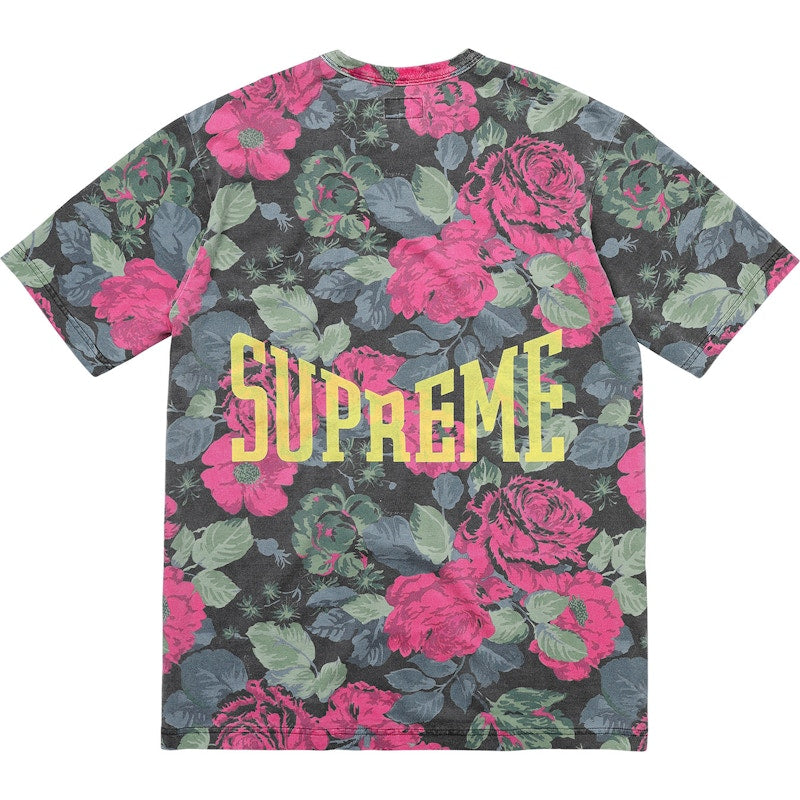 Supreme Flowers Tee Black