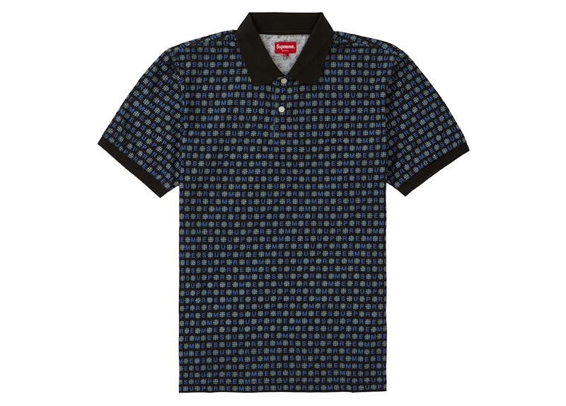 Supreme Foulard Polo Black