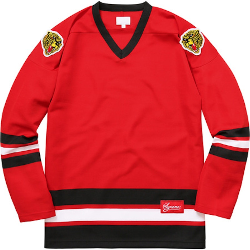 Supreme Freaky Hockey Jersey Red