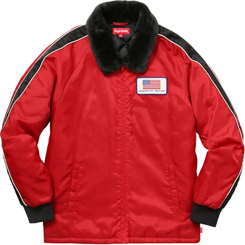 Supreme Freighter Jacket Red