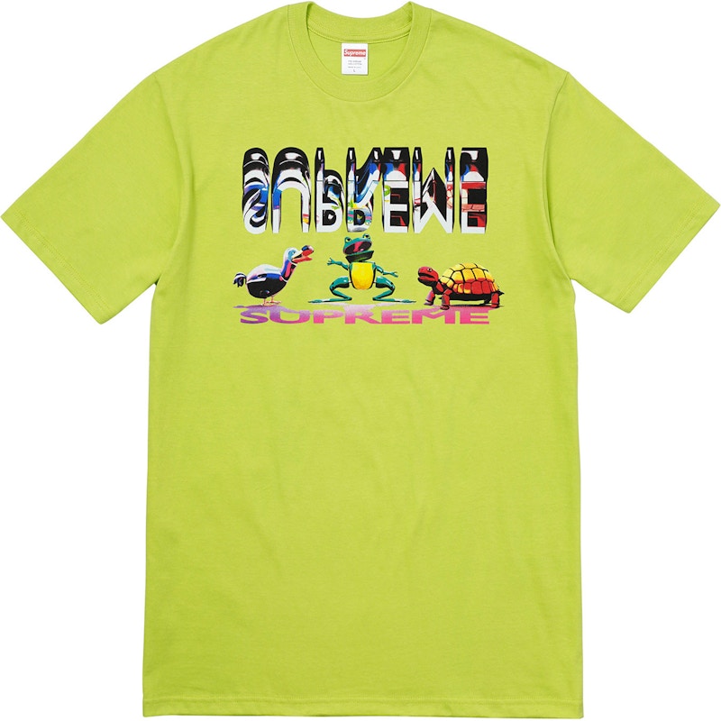 Supreme Friends Tee Lime