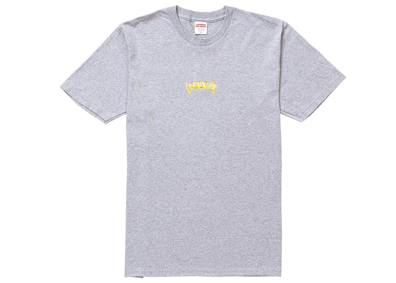 Supreme Fronts Tee Heather Grey