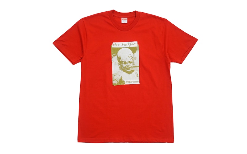 Supreme Fuck Face Tee Red