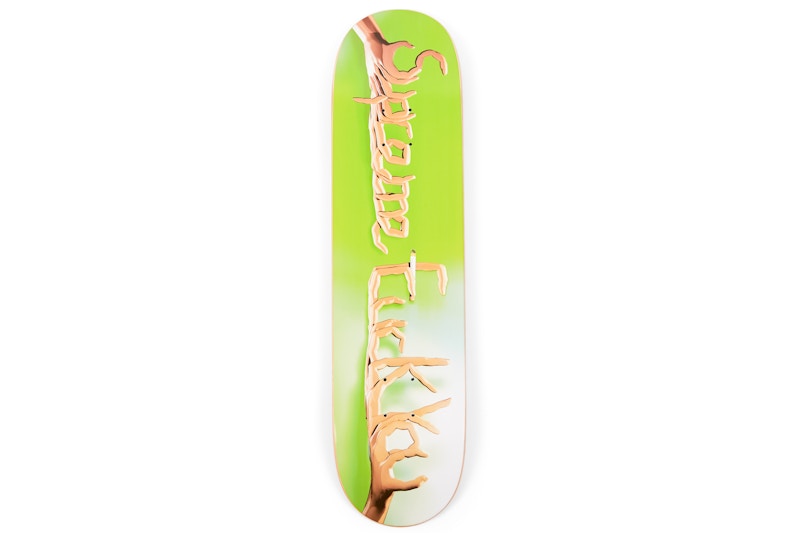 Supreme Fuck You Skateboard Skateboard Deck Green