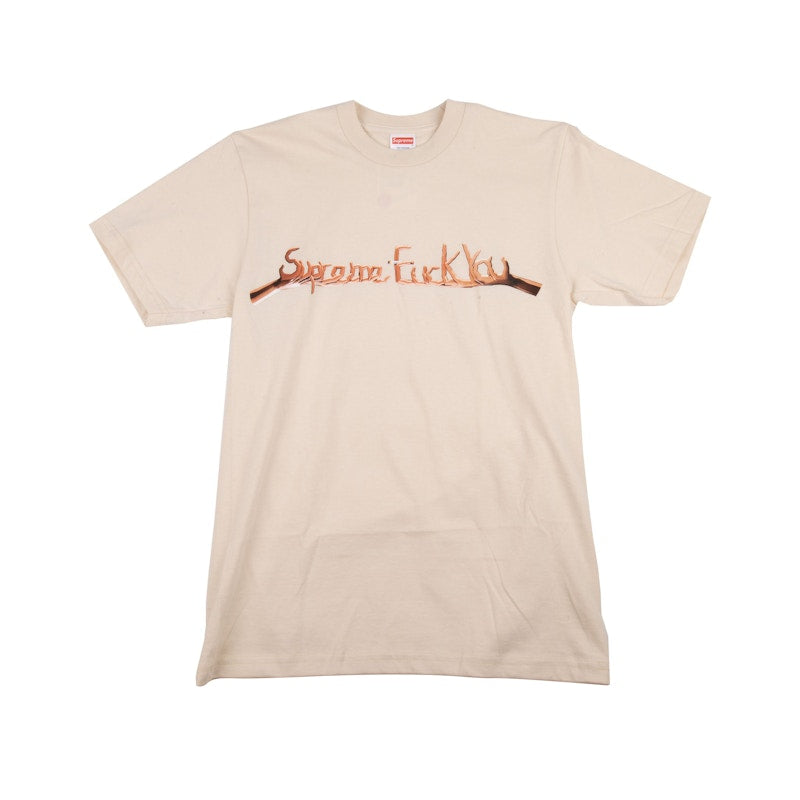 Supreme Fuck You Tee Natural