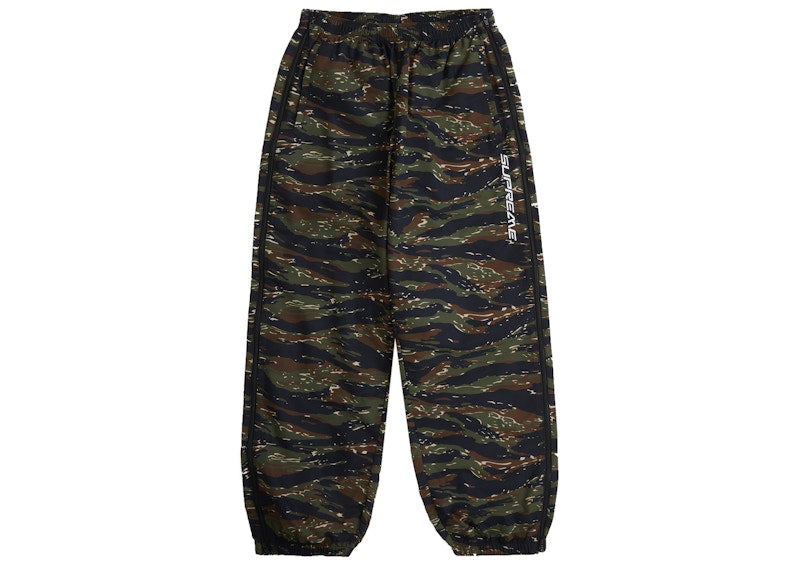 Supreme Full Zip Baggy Warm Up Pant Tiger Camo