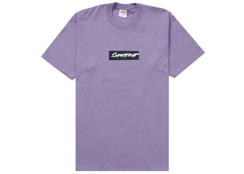 Supreme Futura Box Logo Tee Dusty Purple