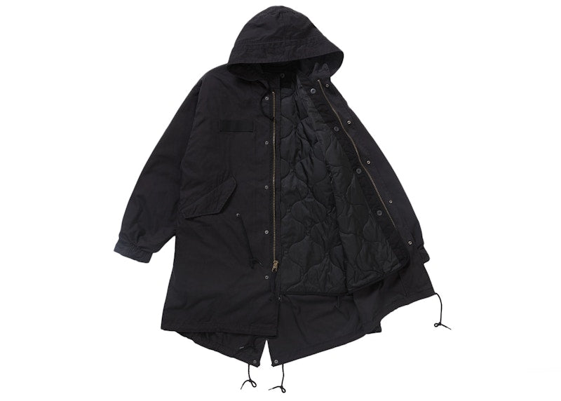 Supreme Futura Fishtail Parka Black