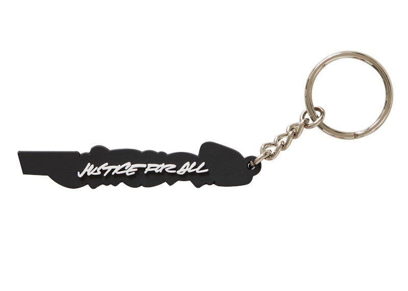 Supreme Futura Logo Keychain Black