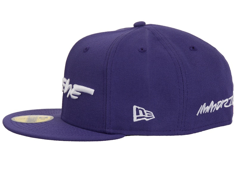 Supreme Futura New Era 59Fifty Fitted Hat Dark Purple