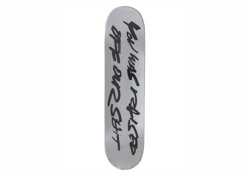 Supreme Futura Skateboard Deck Silver